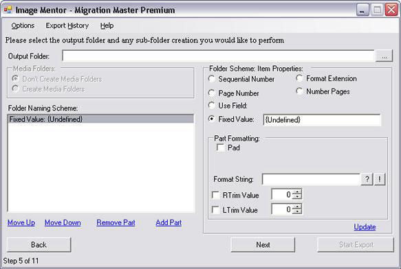 Fully Customizable Mass Exporting